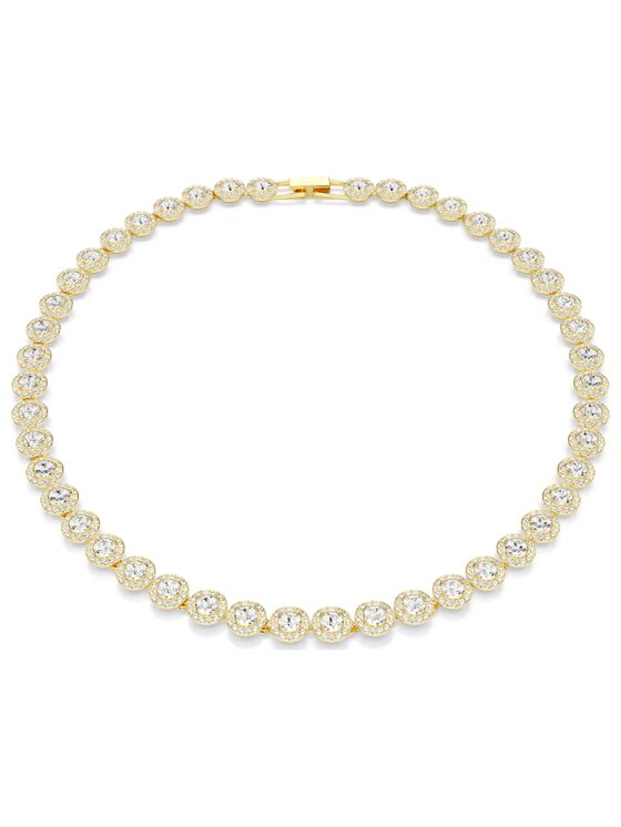 Swarovski Swarovski Naszyjnik Kolia Una Angelic 5720505 Złoty