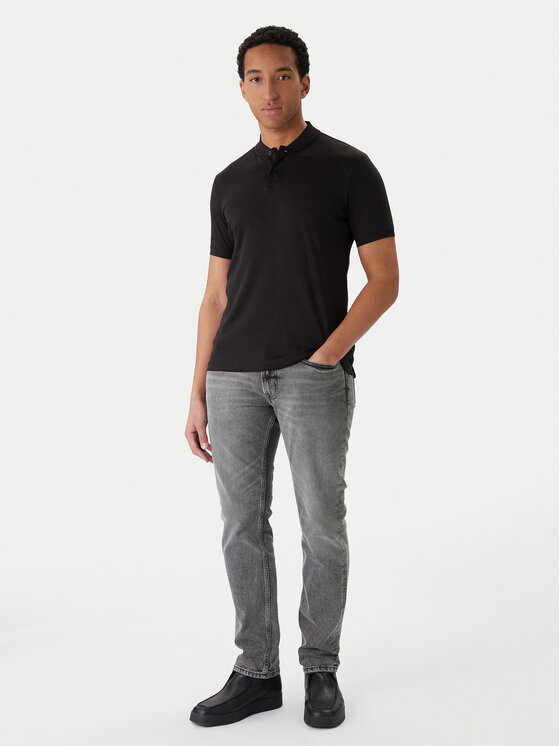 Calvin Klein Calvin Klein Polo K10K111201 Czarny Regular Fit