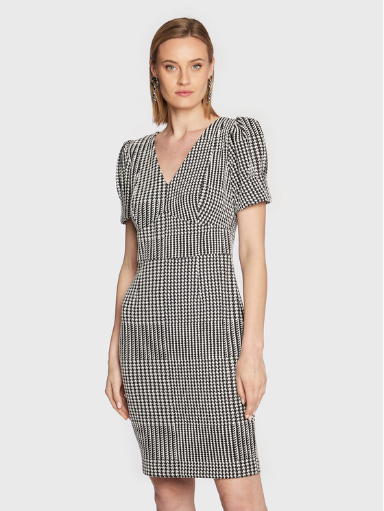 DKNY Rochie de zi DD2HB512 Negru Regular Fit