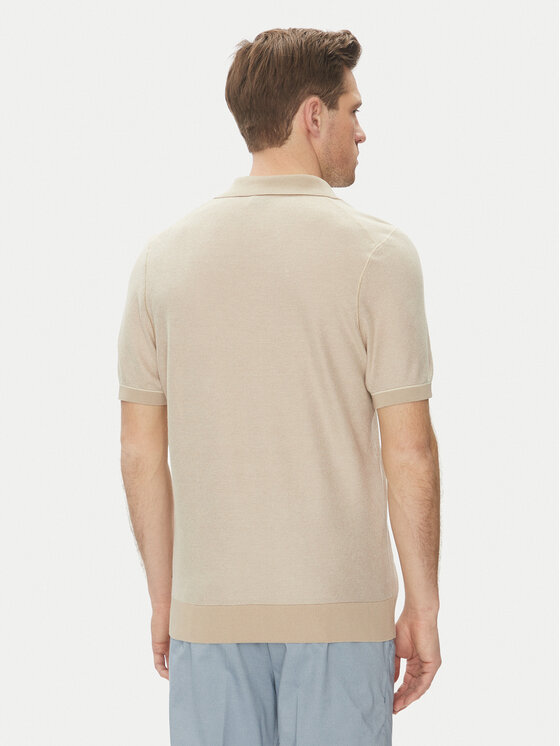 BOSS BOSS Polo H-Jianluca 50537654 Biały Regular Fit