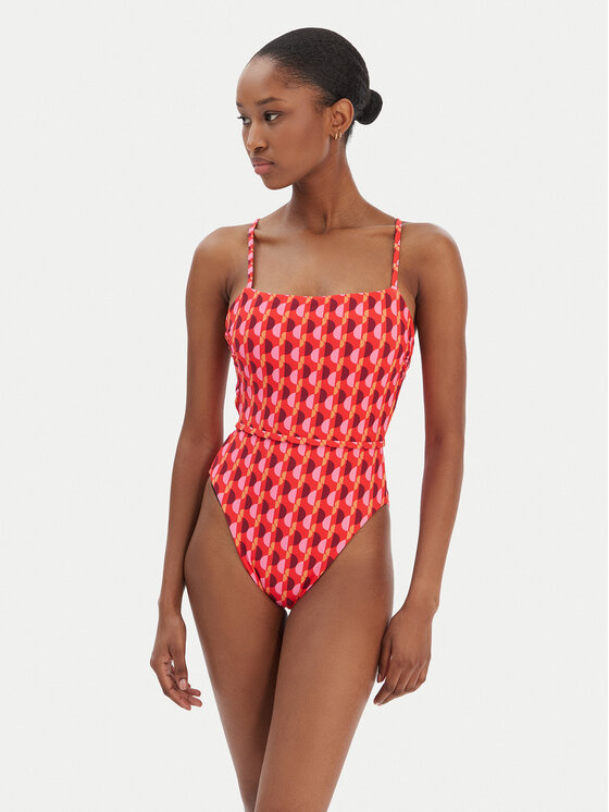 Seafolly Seafolly Jednodílné plavky Sorrento 11201-277 Růžová
