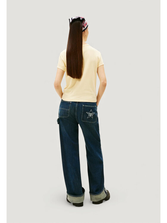 Tommy Jeans Tommy Jeans T-shirt DN0DN00094 Bianco Casual Fit