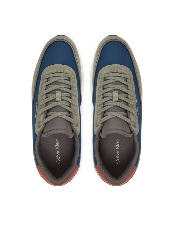 Calvin Klein Calvin Klein Superge Low Top Lace Up Repreve Mix HM0HM01714 Zelena