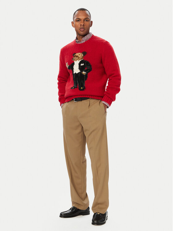 Polo Ralph Lauren Polo Ralph Lauren Pulover 710B28797001 Roșu Regular Fit