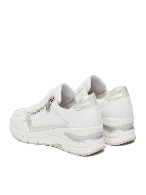 Rieker Rieker Sneakersy N9301-80 Biały