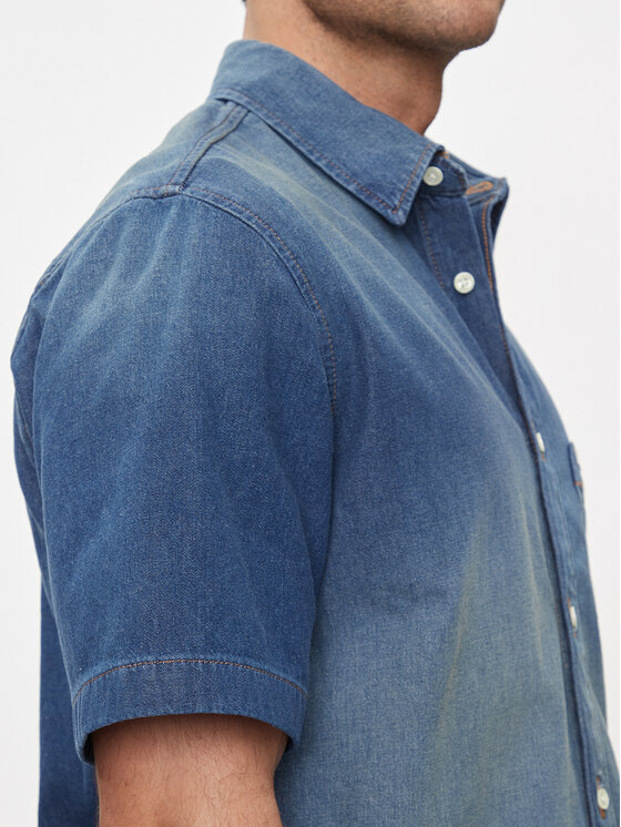 Wrangler Wrangler traper košulja 112350183 Plava Regular Fit