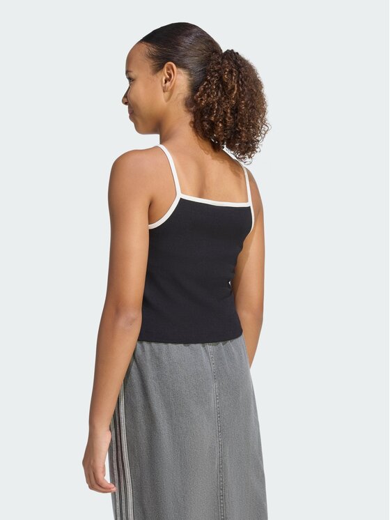 adidas adidas Tank top 159265 Czarny Slim Fit