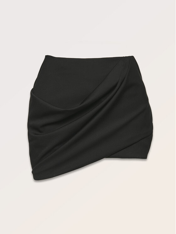 La Mania La Mania Sukňa VIOLET Čierna Classic Fit
