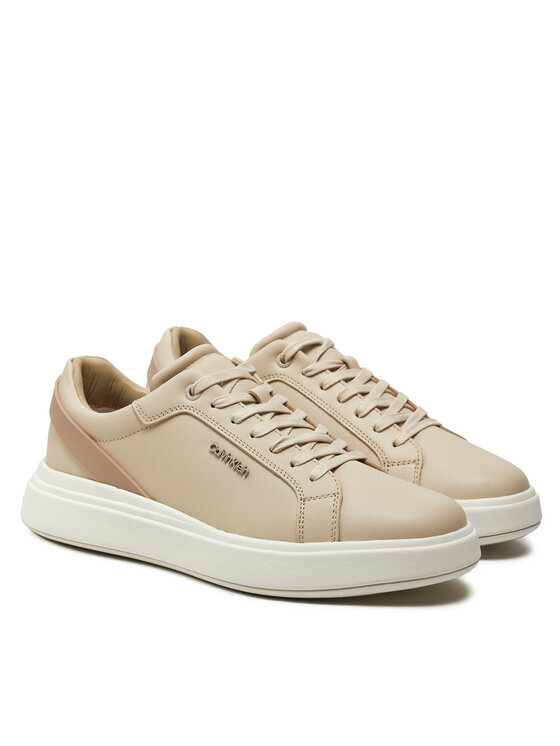 Calvin Klein Calvin Klein Tossud Low Top Lace Up W/ Stripe HM0HM01494 Beež