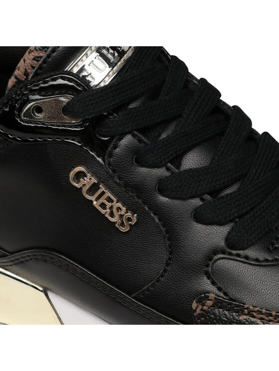 Guess Guess Αθλητικά Moxea FL5MOX FAL12 Μαύρο