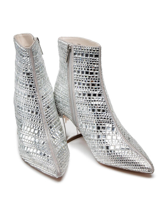 Steve Madden Steve Madden Bokacsizma Elaria-R SM11001624-02003-998 Ezüst