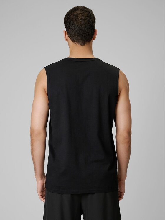 4F 4F Tank top 4FWSS26TSLEM269-20S Μαύρο Regular Fit