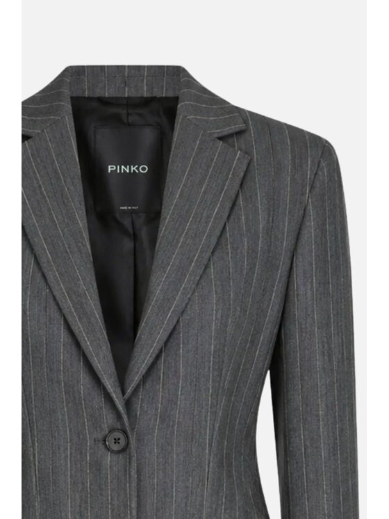 PINKO PINKO Marynarka Gilia Szary Tailored Fit
