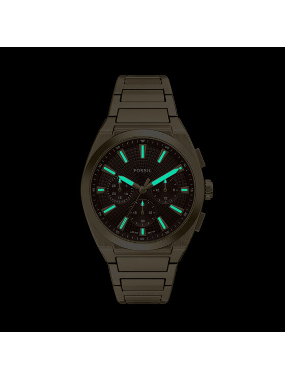 Fossil Fossil Zegarek Everett FS6184 Złoty