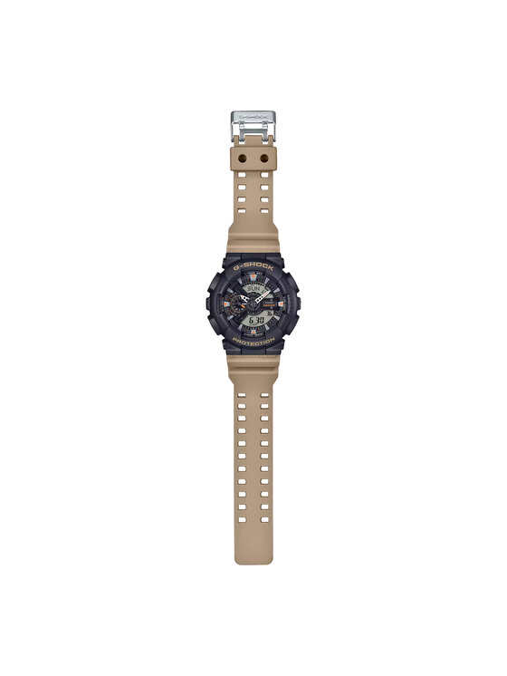 Casio Casio Zegarek GA-110TU-1A5ER Brązowy