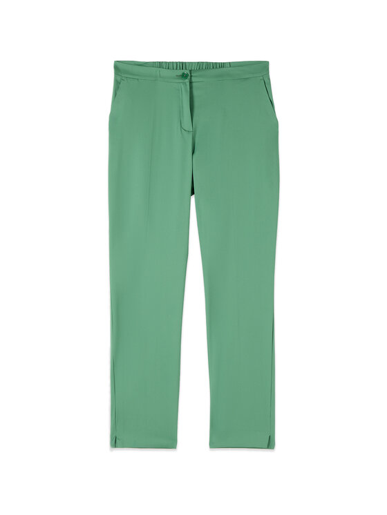 Oltre Oltre Pantaloni di tessuto P02CR009296N015 Verde Boy Fit