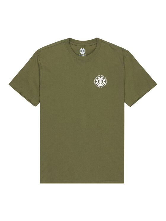 Element Element Tricou Seal Bp ELYZT00596 Kaki Regular Fit