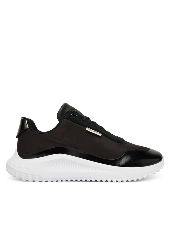Calvin Klein Calvin Klein Sneakersy Eva Runner Lace Up Mat Mix YW0YW02016 Černá