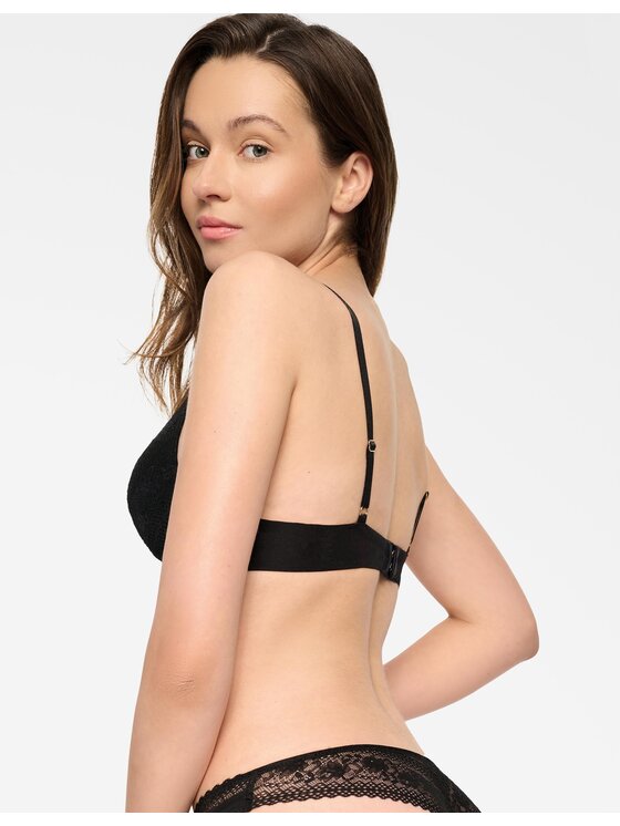 Esotiq Esotiq Biustonosz push-up 39481 Czarny