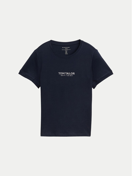 Tom Tailor Tom Tailor T-shirt 1045543 Blu scuro Regular Fit
