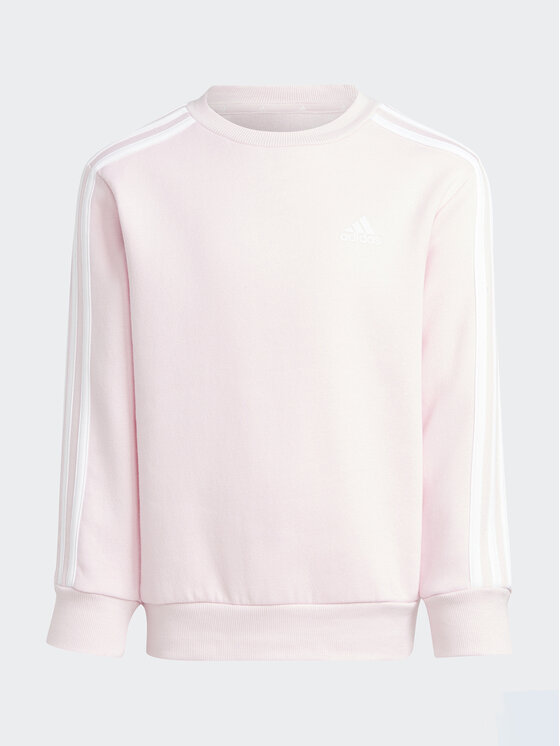 adidas Sweatshirt Essentials 3 Stripes IJ6351 Rose Regular Fit Modivo