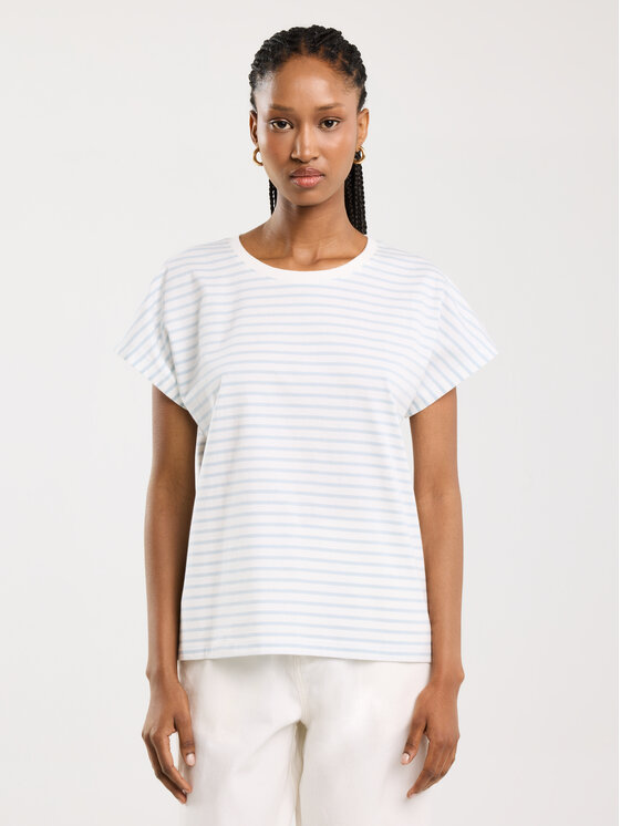 BIG STAR BIG STAR T-Shirt ALEKSA Niebieski Comfort Fit