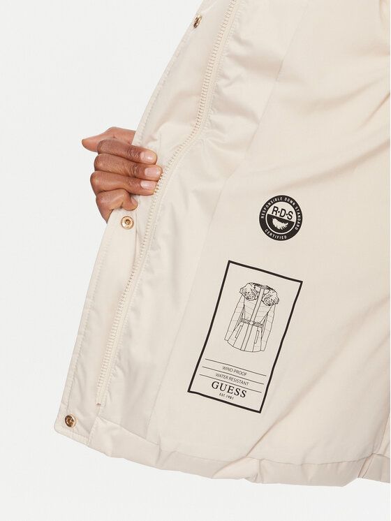 Guess Guess Puhovka W5BL31 W2802 Écru Regular Fit