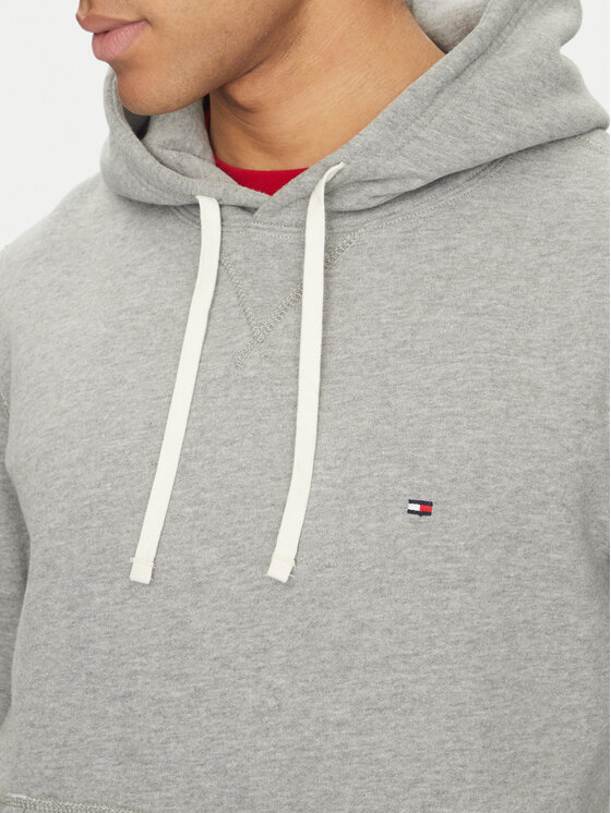Tommy Hilfiger Tommy Hilfiger Bluza Essential MW0MW37230 Szary Regular Fit