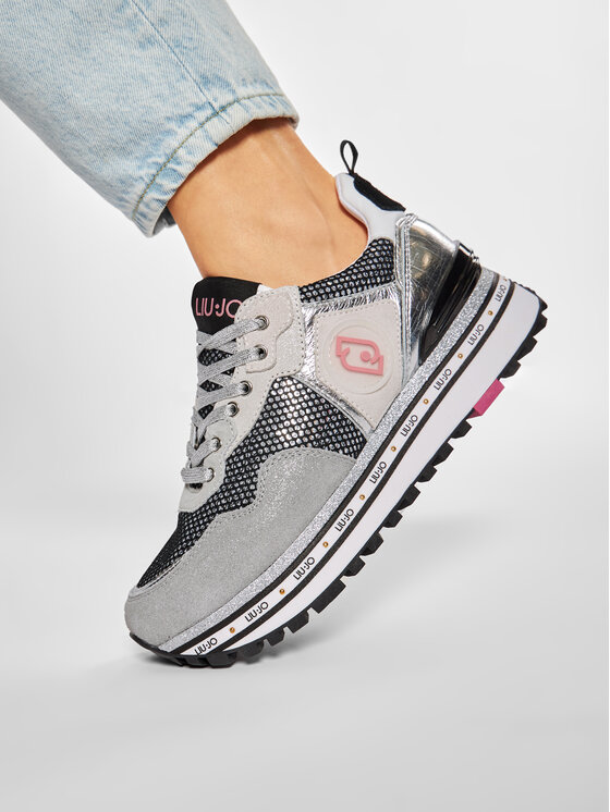 Liu Jo Sneakers Maxi Wonder 1 BA1057 TX085 Gris • Modivo.fr