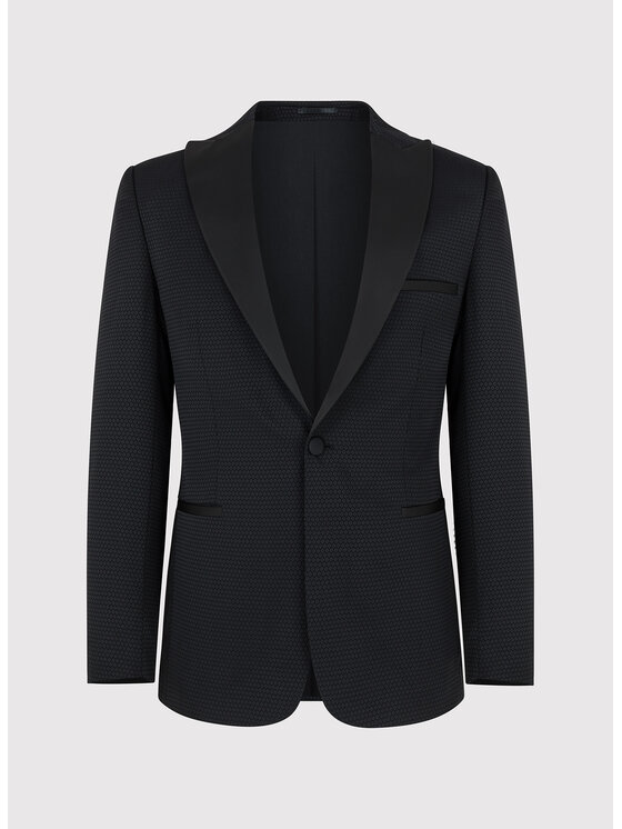 Pako Lorente Pako Lorente Marynarka P24SF-3S-002 Czarny Slim Fit