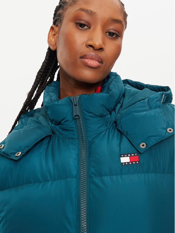 Tommy Jeans Tommy Jeans Μπουφάν πουπουλένιο Alaska DW0DW18610 Πράσινο Regular Fit
