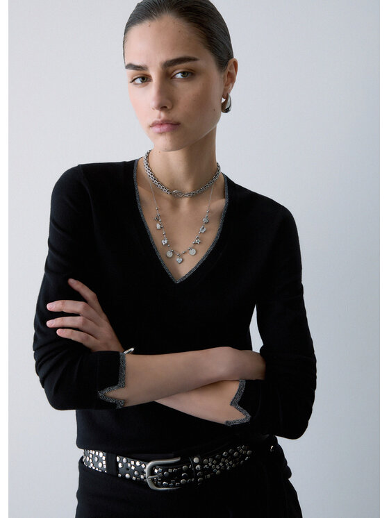 Liu Jo Liu Jo Maglione WF6012MS49I22222 Nero Regular Fit
