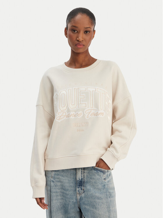 BOSS BOSS Pluus C Ever 50556999 Kreemjas Oversize