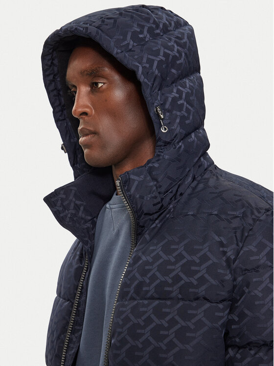 Guess Guess Dūnu jaka M4BL42 WG9L2 Tumši zils Regular Fit