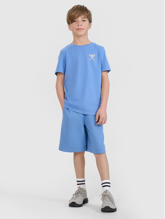 4F 4F T-shirt 4FJRSS25TTSHM2642-33S Blu Regular Fit