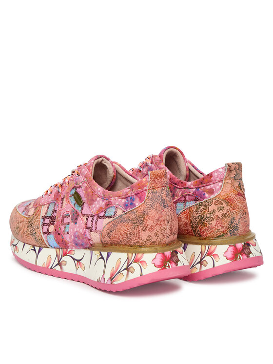 Laura Vita Laura Vita Sneakersy Delphine 07 Różowy