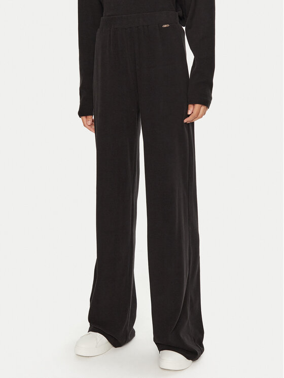 Guess Guess Спортивні штани O4BB02 KCHZ2 Чорний Relaxed Fit