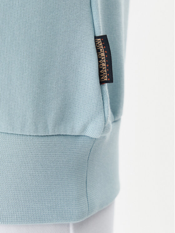Napapijri Napapijri Felpa B-Nina NP0A4H85 Celeste Regular Fit