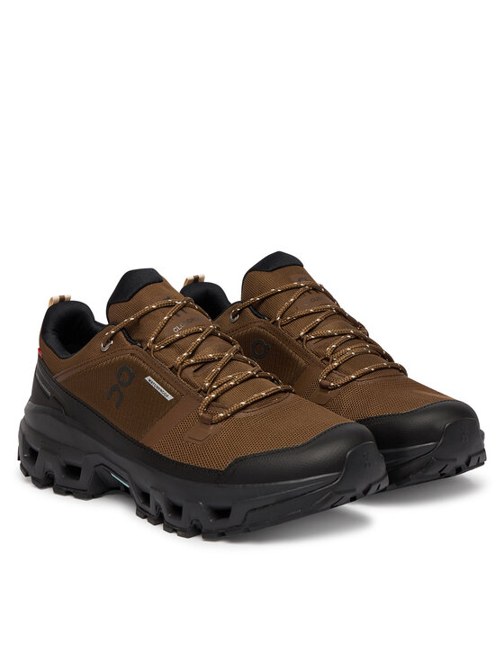On On Trekkingi Cloudrock Low Waterproof 3MF10254228 Brązowy
