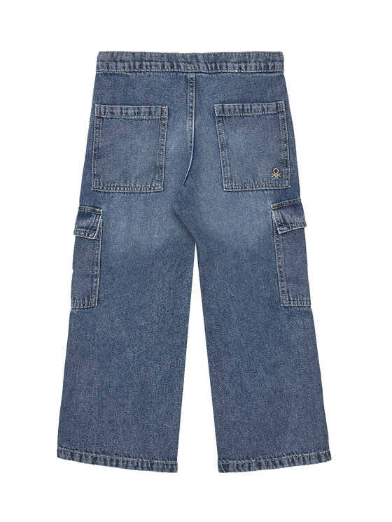 United Colors Of Benetton United Colors Of Benetton Farmer 4KEHCF04V Kék Loose Fit