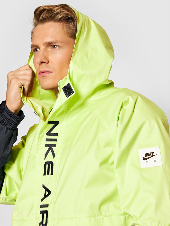 Nike Neperpučiama striukė Air DA0271 Žalia Loose Fit • Modivo.lt