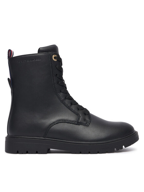 Tommy Hilfiger Tommy Hilfiger Šnurovacia obuv T3A5-35157-1355 Čierna