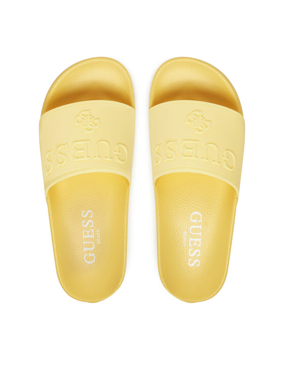 Guess Guess Klapki E5GZ07BB00F Żółty