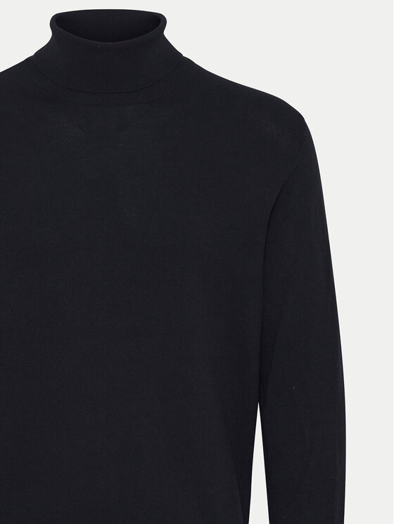 Blend Blend Rollkragenpullover 20717446 Schwarz Regular Fit
