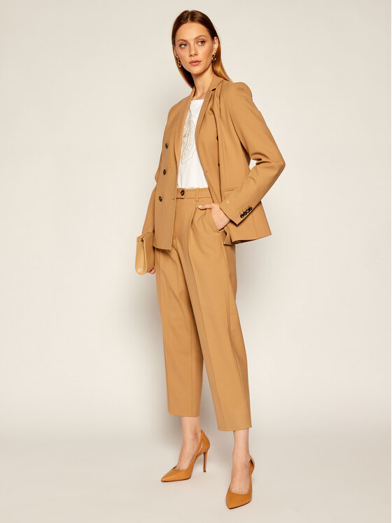 Tommy Hilfiger Tommy Hilfiger Σακάκι ICONS WW0WW28496 Μπεζ Regular Fit