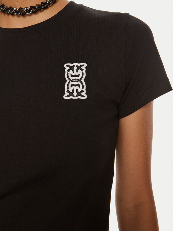 PINKO Pinko T-Shirt Bussolotto 100355 A23D Schwarz Regular Fit