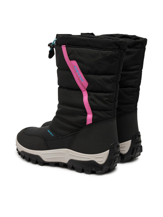 Geox Geox Μπότες Χιονιού J Himalaya Girl B Ab J26FTA 0FU54 C0922 D Μαύρο