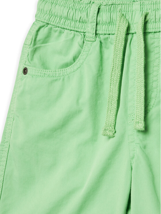 Coccodrillo Coccodrillo Bavlnené šortky WC5119501TBK Zelená Regular Fit