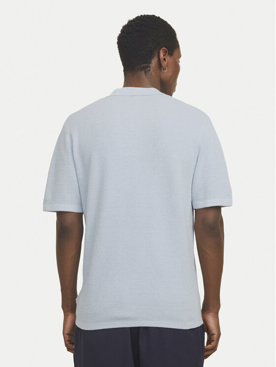 Jack & Jones Jack & Jones Πουλόβερ George 12268281 Ανοιχτό μπλε Relaxed Fit