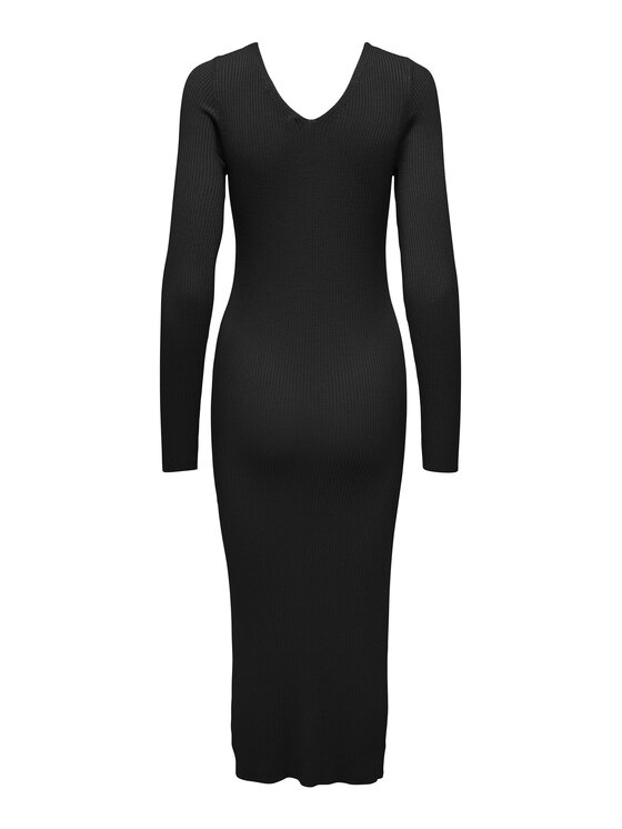 ONLY ONLY Džemper haljina 15302348 Crna Regular Fit